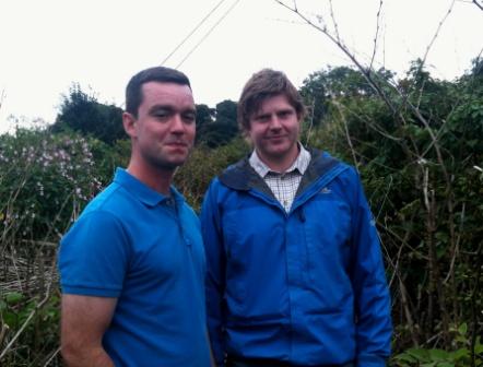 Dan Jones and Gareth Bruce - knotweed